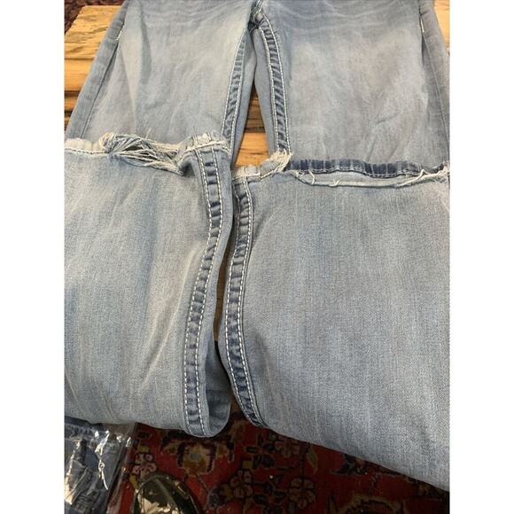 Buckle BKE Denim‎ Culture Boot Cut Women's Jeans Size 28R distressed - Picture 4 of 5